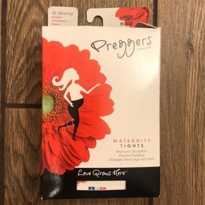 Therafirm Maternity Tights - Large - Black